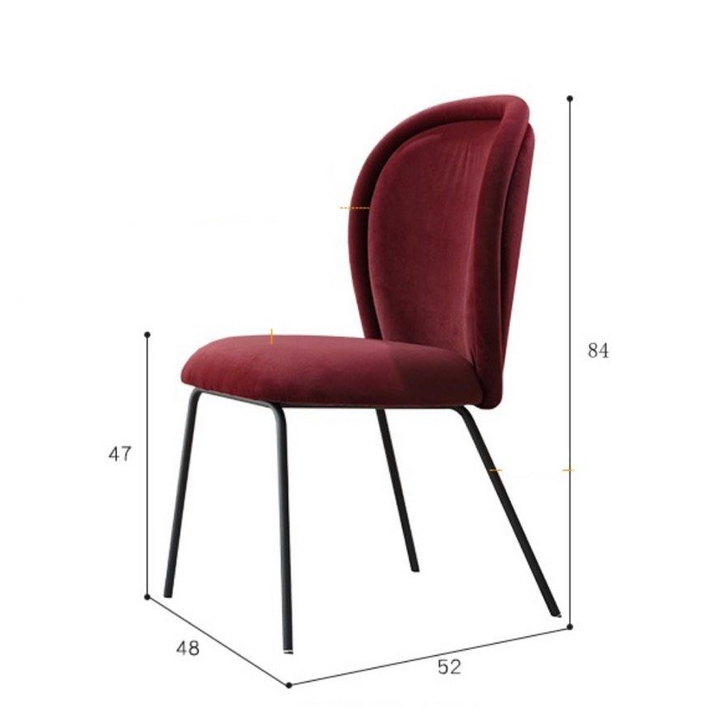 HENRY Modern Velvet Dining Chair
