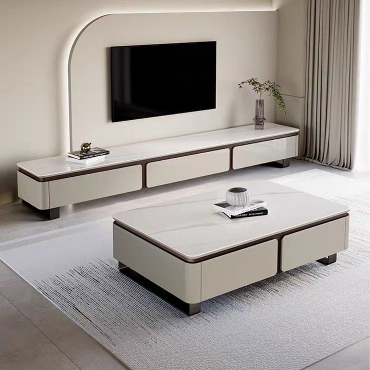 PHOBOS Modern Sintered Stone TV Console