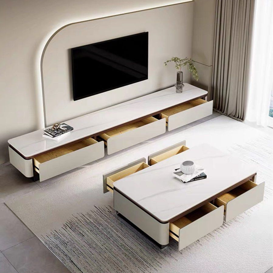 PHOBOS Modern Sintered Stone TV Console
