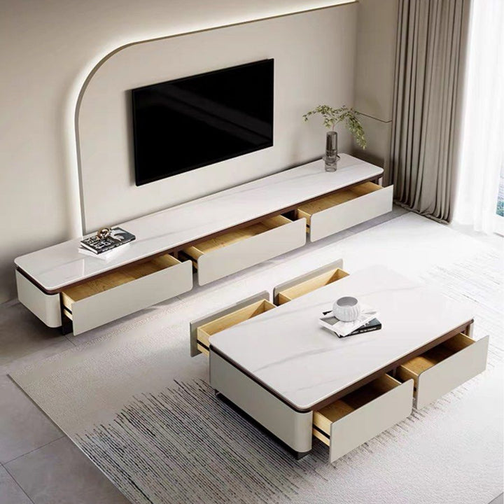 PHOBOS Modern Sintered Stone TV Console