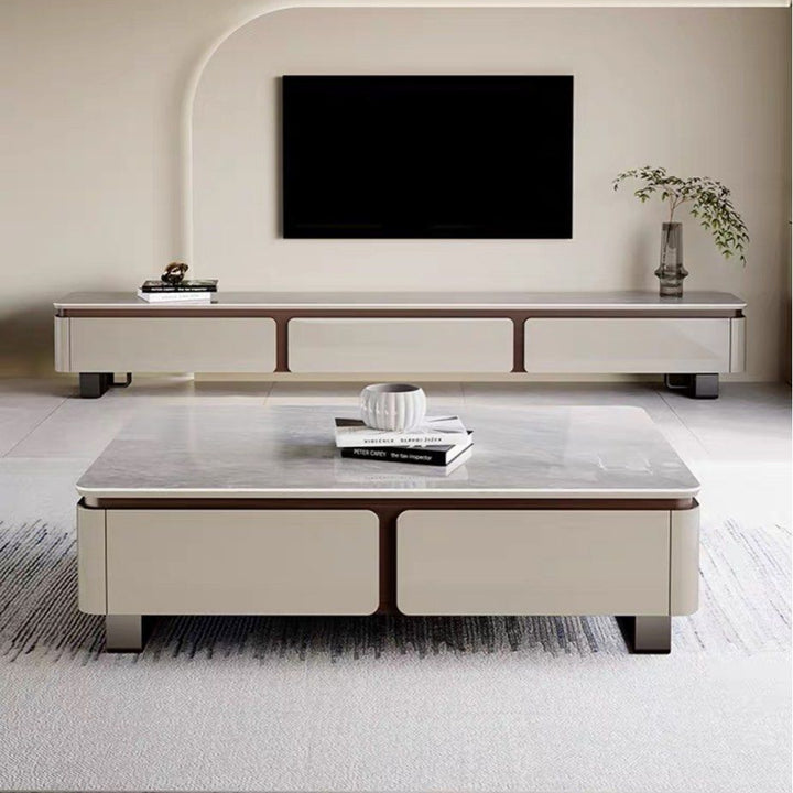 PHOBOS Modern Sintered Stone TV Console