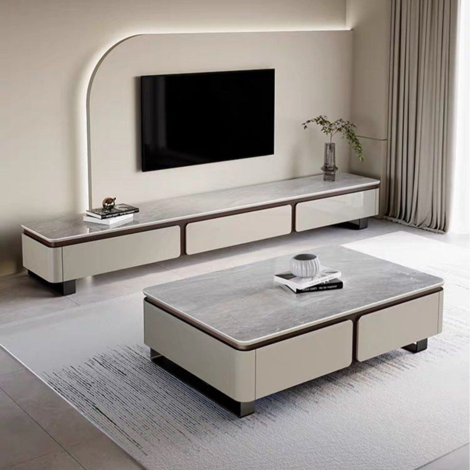 PHOBOS Modern Sintered Stone TV Console