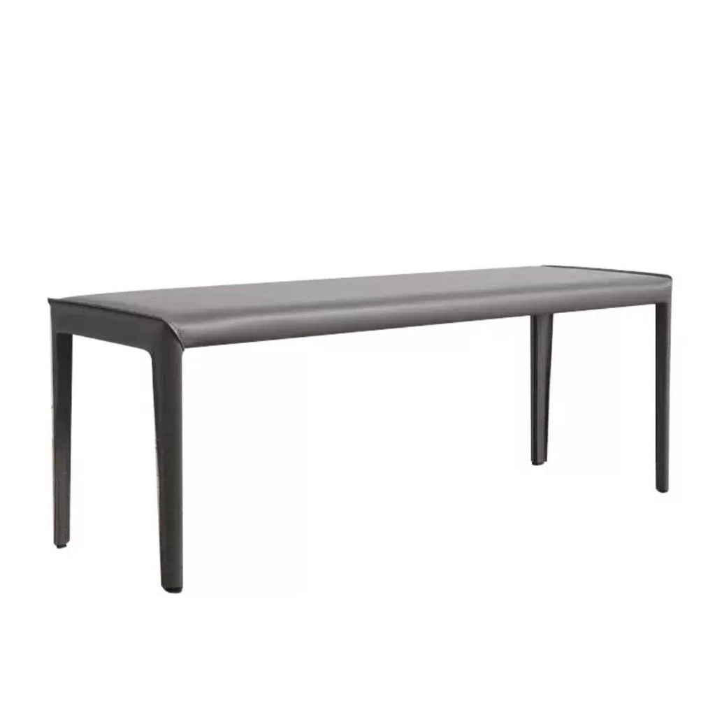 NELL Modern Leather Dining Bench
