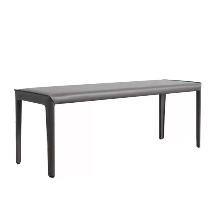 NELL Modern Leather Dining Bench
