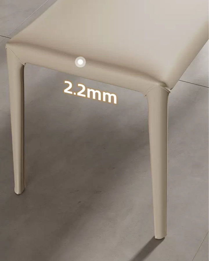 NELL Modern Leather Dining Bench