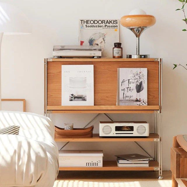 JALKE Solid Wood Accent Sideboard