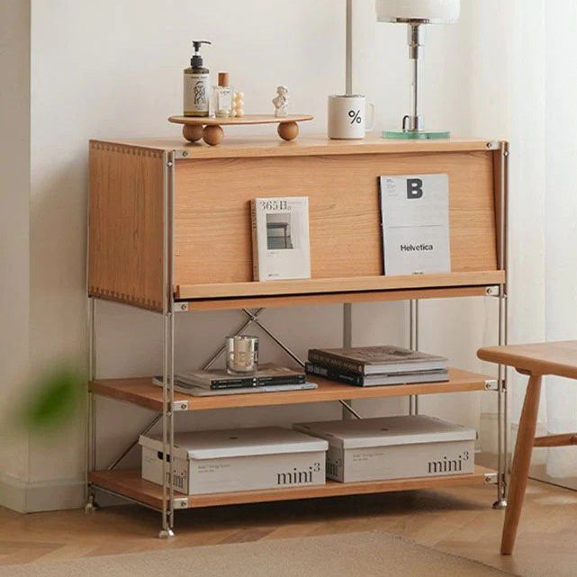 JALKE Solid Wood Accent Sideboard