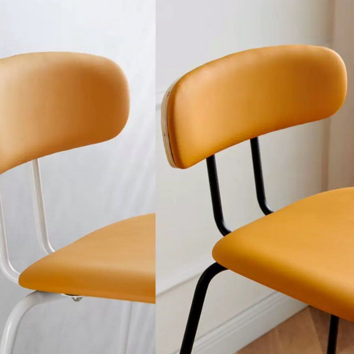 LEILANI Modern Leather Bar Stool