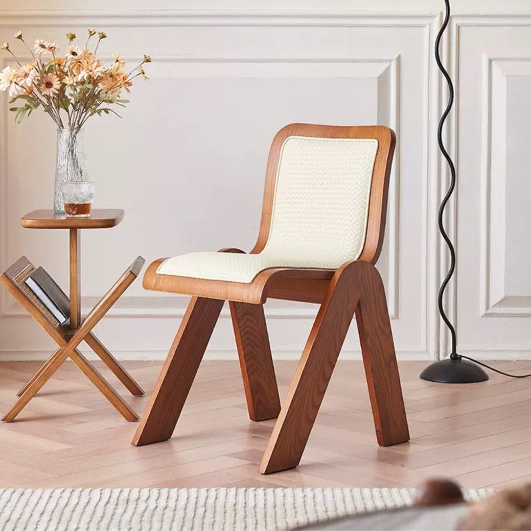 KALLARK Modern Leather Dining Chair - Radical Homes Singapore