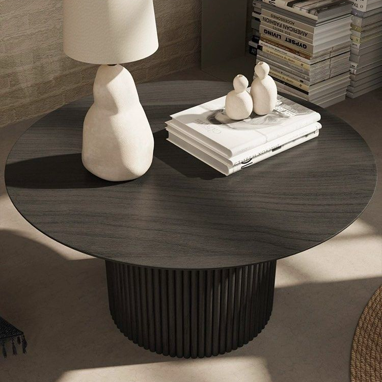 VITOR Solid Wood Round Coffee Table