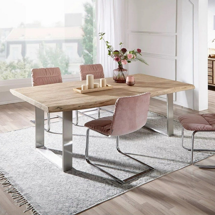 ROSADO Modern Solid Wood Dining/Study Table
