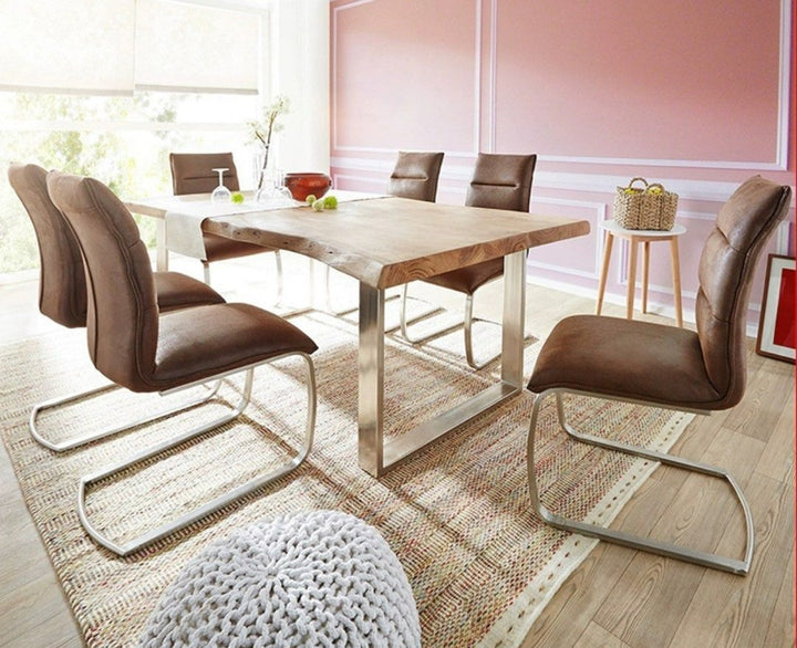 ROSADO Modern Solid Wood Dining/Study Table