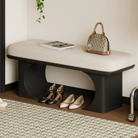 CRIOEN Modern Boucle Bench