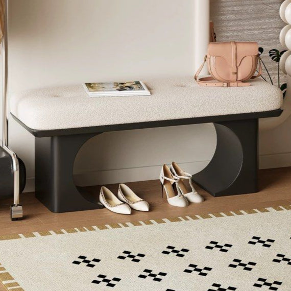 CRIOEN Modern Boucle Bench