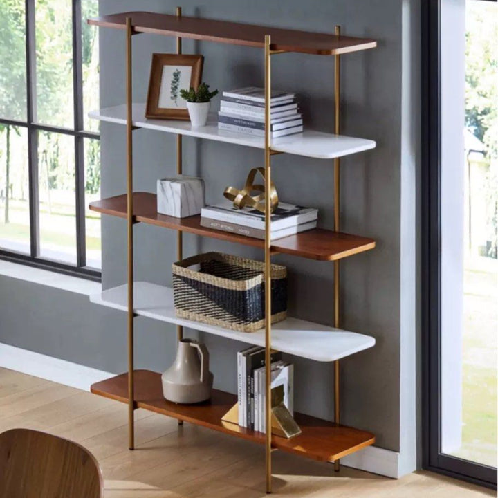 SAMIRE Modern Display Shelf