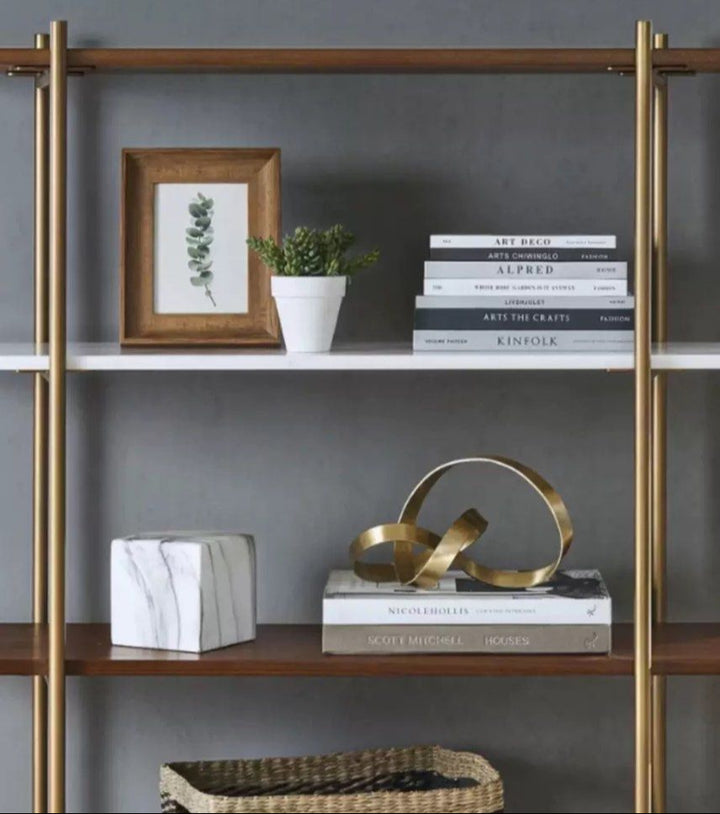 SAMIRE Modern Display Shelf