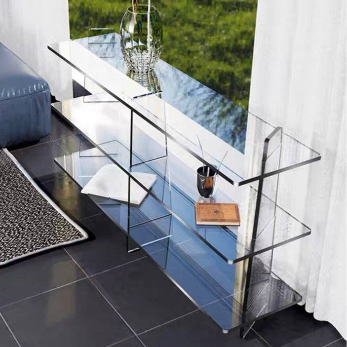 MORGAN Modern Glass Console Table