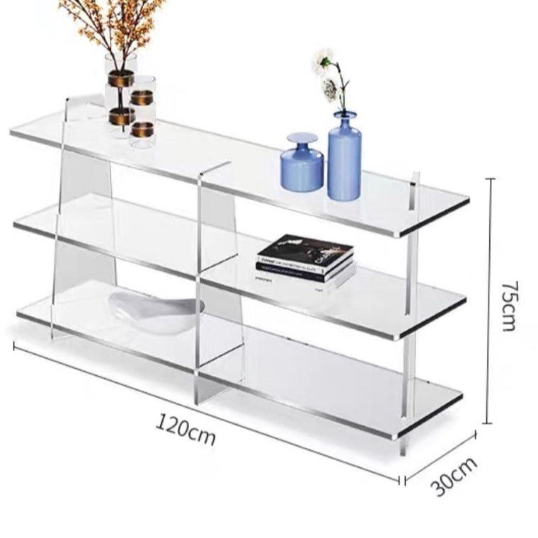 MORGAN Modern Glass Console Table