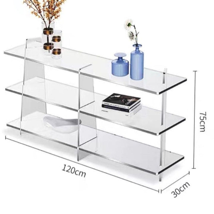 MORGAN Modern Glass Console Table