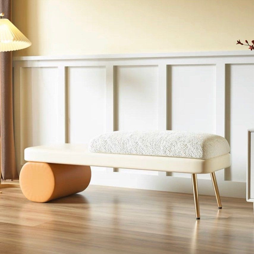 Material Bench HOLLYN Modern Fabric Bench – Radical Homes