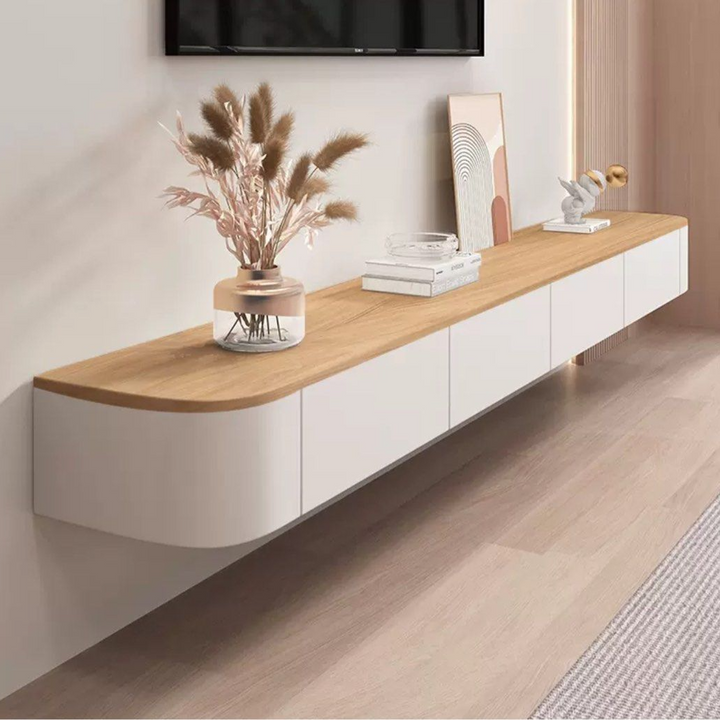 ITSUKI Modern Japandi Floating TV Console