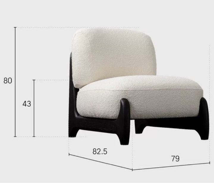 AUDEN Modern Boucle Lounge Chair