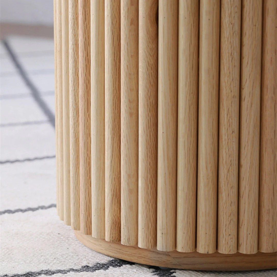 KELLY Solid Wood Round Dining Table
