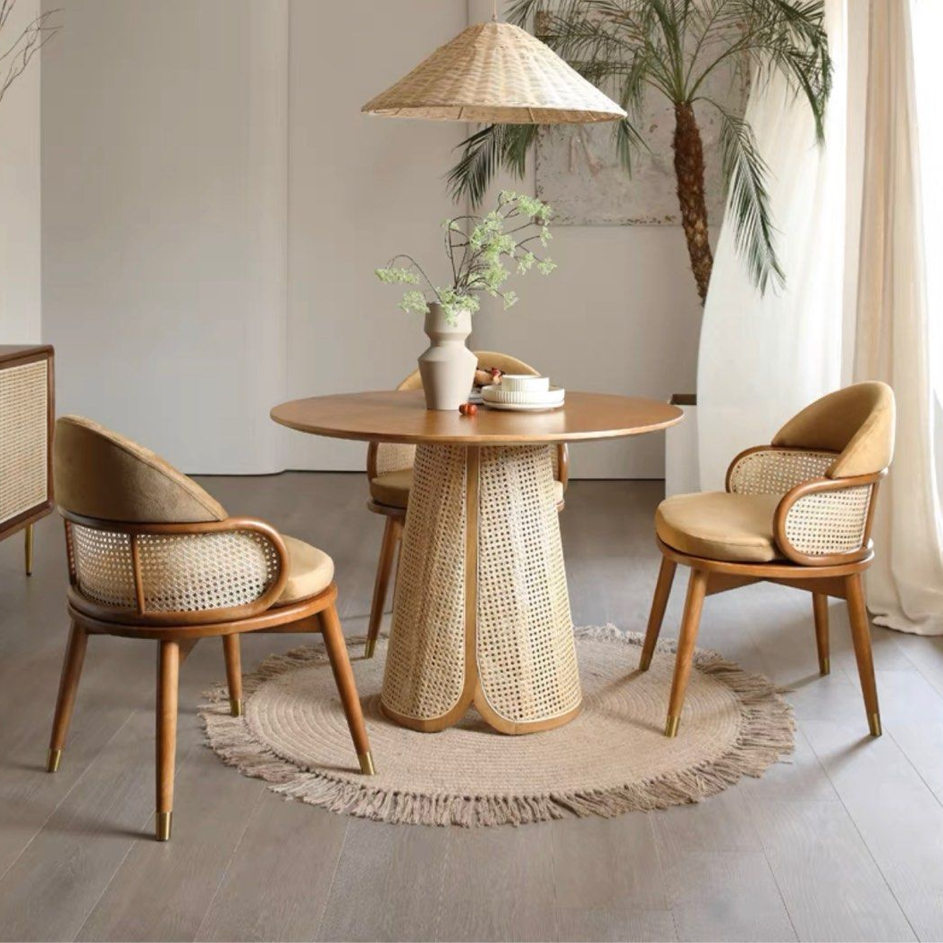 ALPHONSE Rattan Dining Table