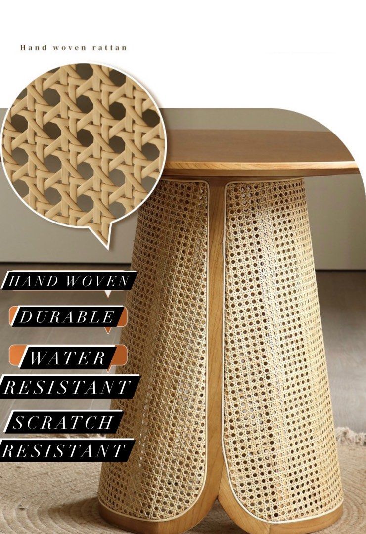 ALPHONSE Rattan Dining Table
