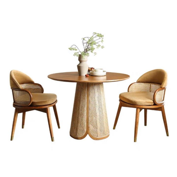 ALPHONSE Rattan Dining Table