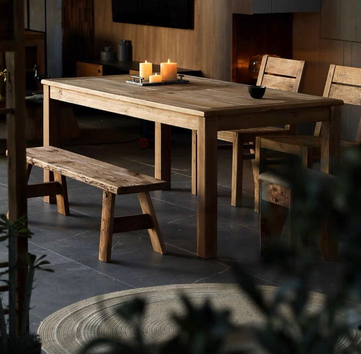 BARRETT Rustic Solid Wood Table
