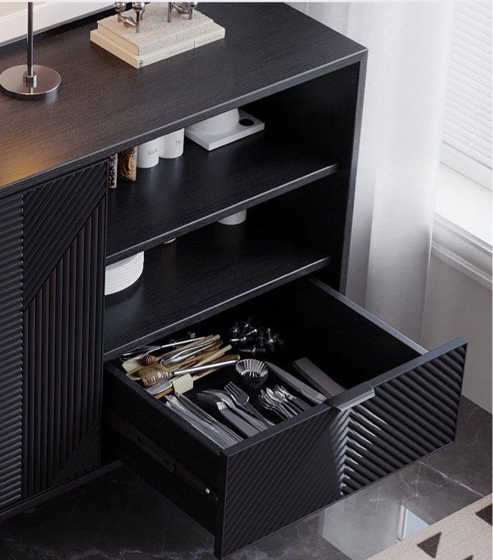 VERMON Modern Solid Wood Sideboard