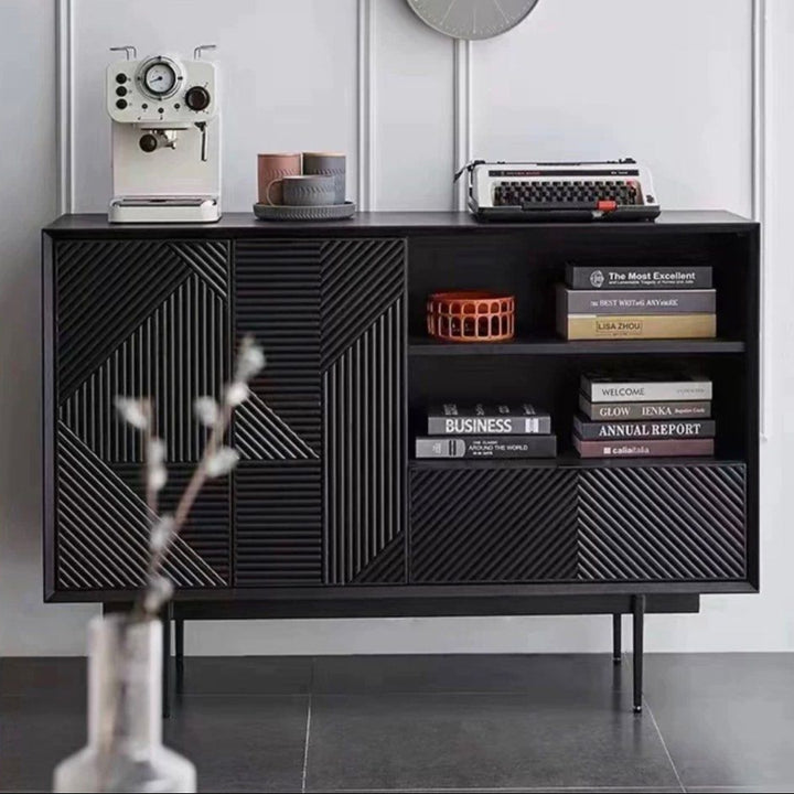 VERMON Modern Solid Wood Sideboard