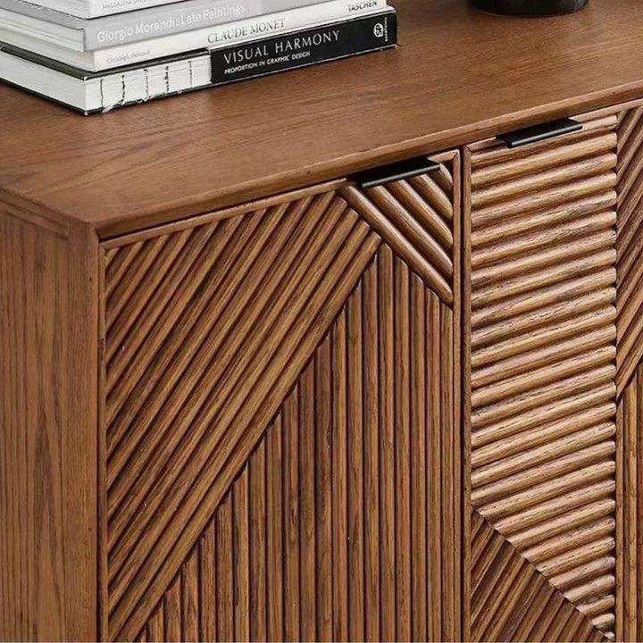 VERMON Modern Solid Wood Sideboard