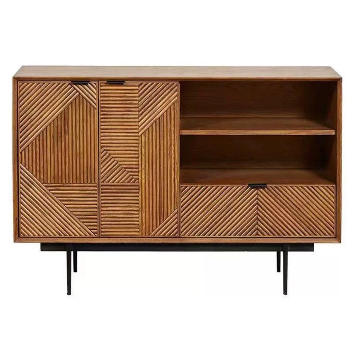 VERMON Modern Solid Wood Sideboard