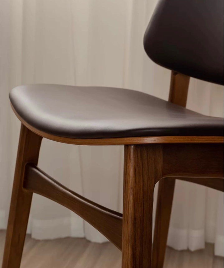 HELA Rustic Solid Wood Dining Chair - Radical Homes Singapore