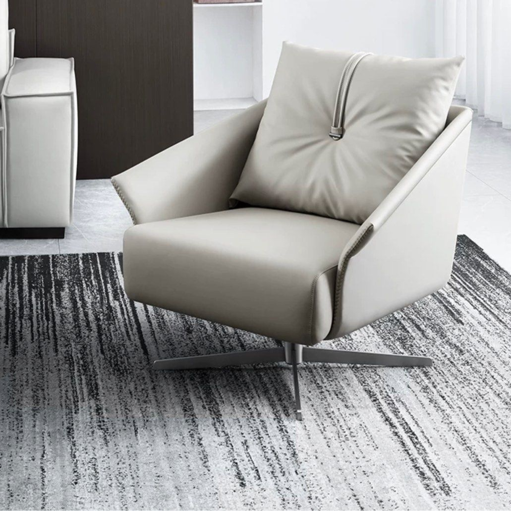 JETHRO Leather Lounge Chair