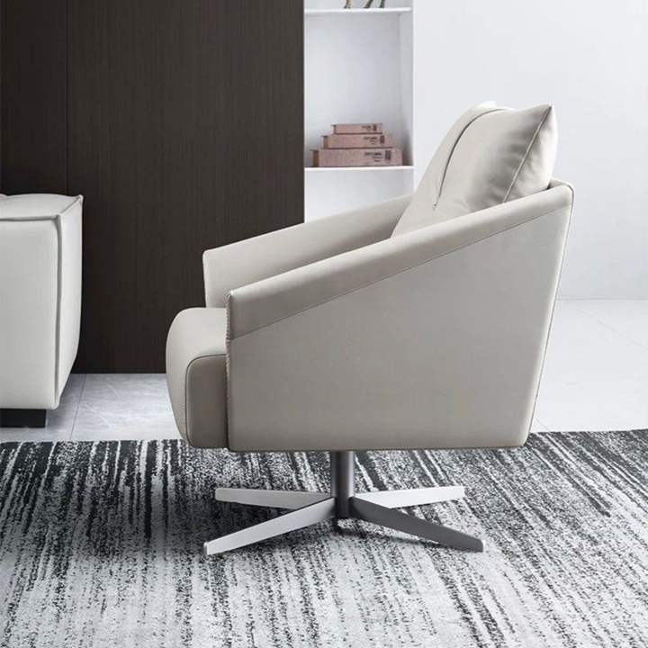 JETHRO Leather Lounge Chair