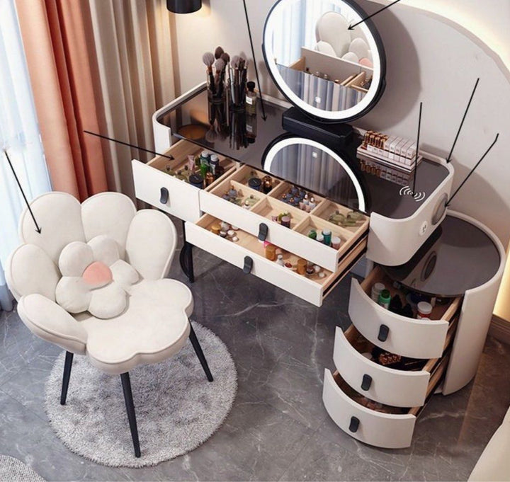 DELI Modern Vanity Table Set