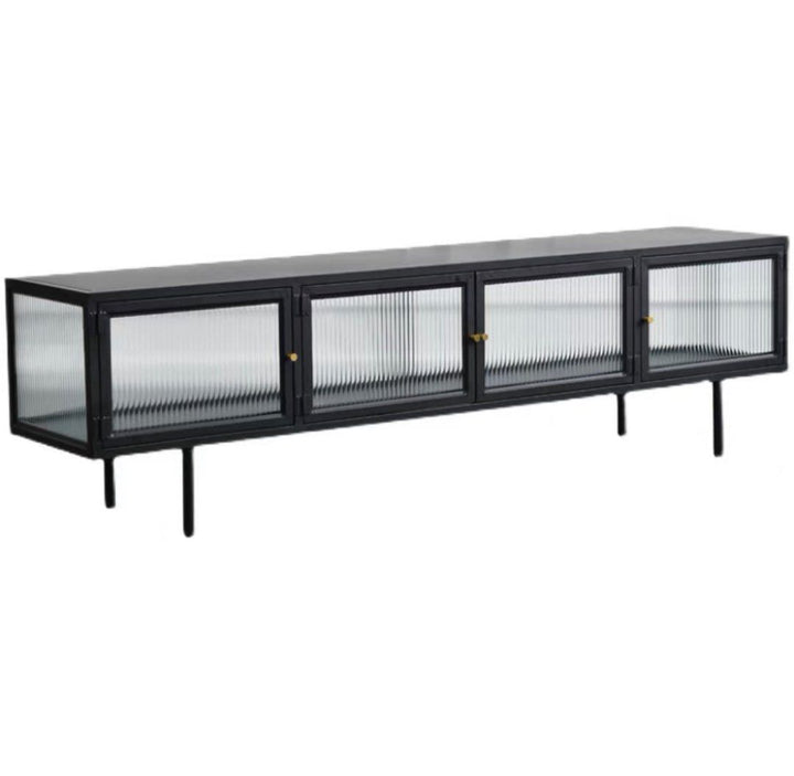 VIZLA Modern Glass TV Console