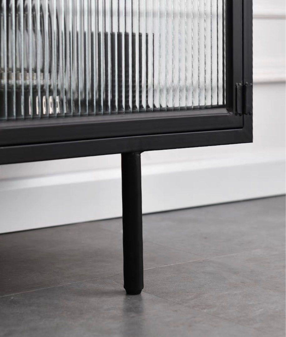VIZLA Modern Glass TV Console