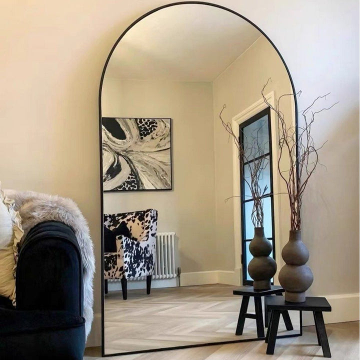 DENPEY Modern Wide Arch Mirror