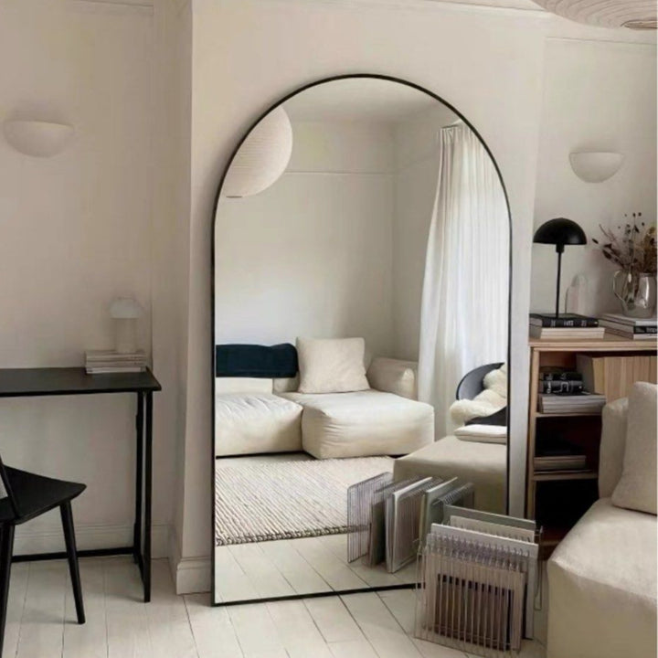 DENPEY Modern Wide Arch Mirror