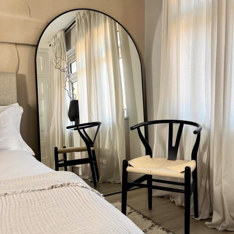 DENPEY Modern Wide Arch Mirror