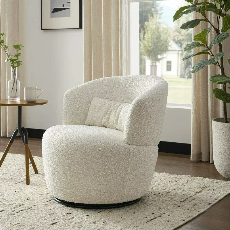 OLIVIA Modern Swivel Lounge Chair