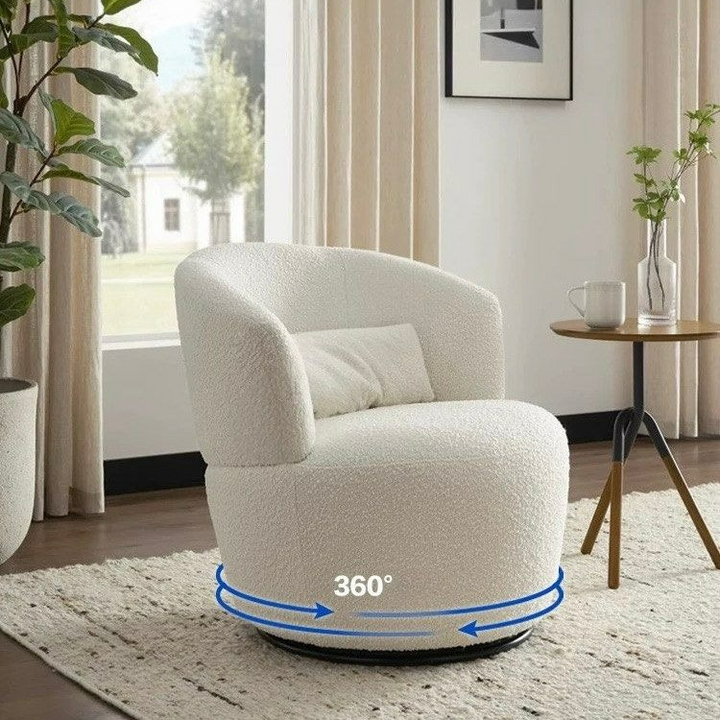 OLIVIA Modern Swivel Lounge Chair