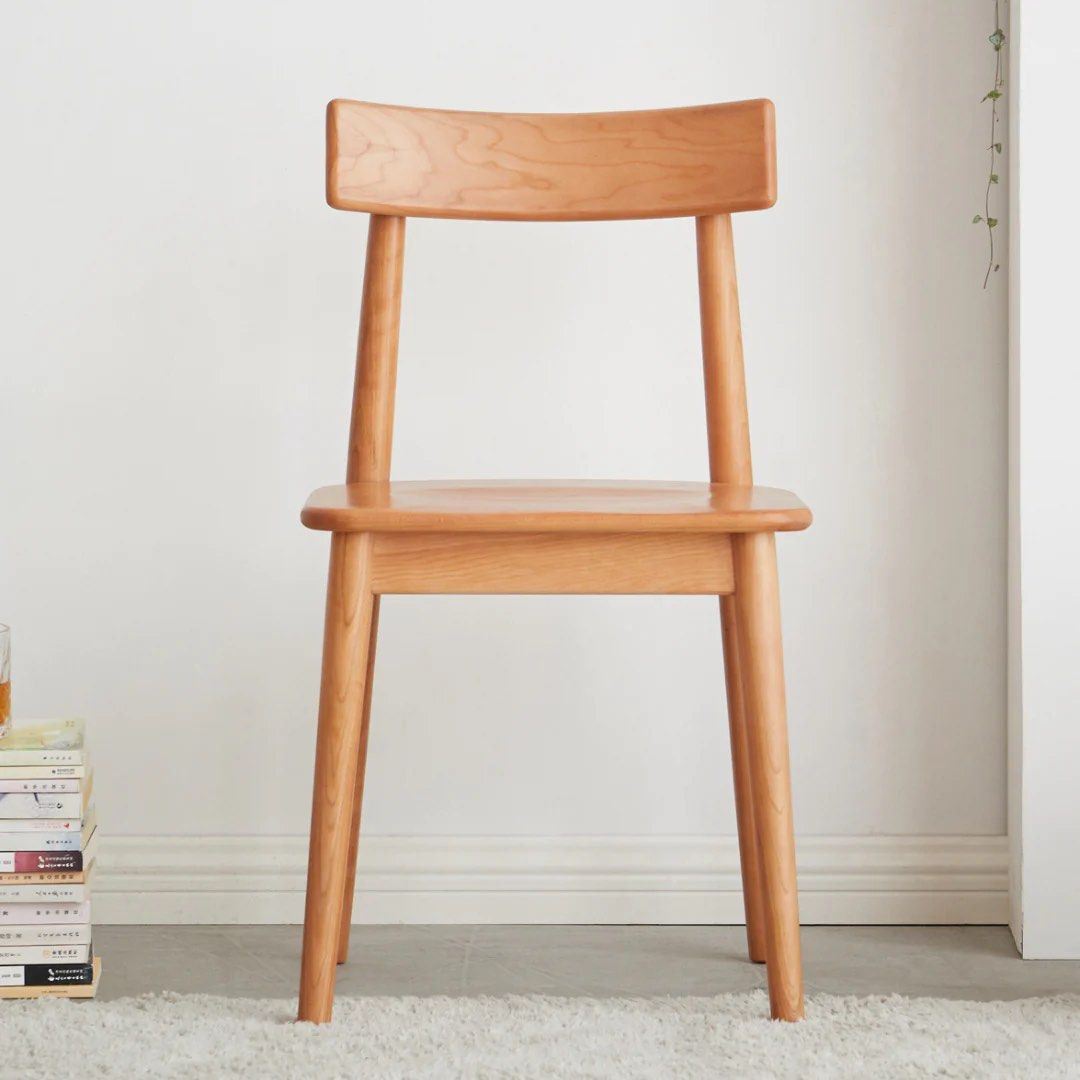 HAAKO Cherry Wood Dining Chair (Set of 2) - Radical Homes Singapore