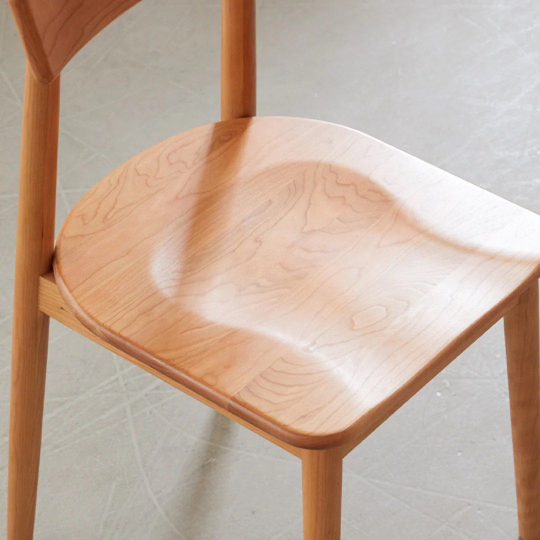 HAAKO Cherry Wood Dining Chair (Set of 2) - Radical Homes Singapore