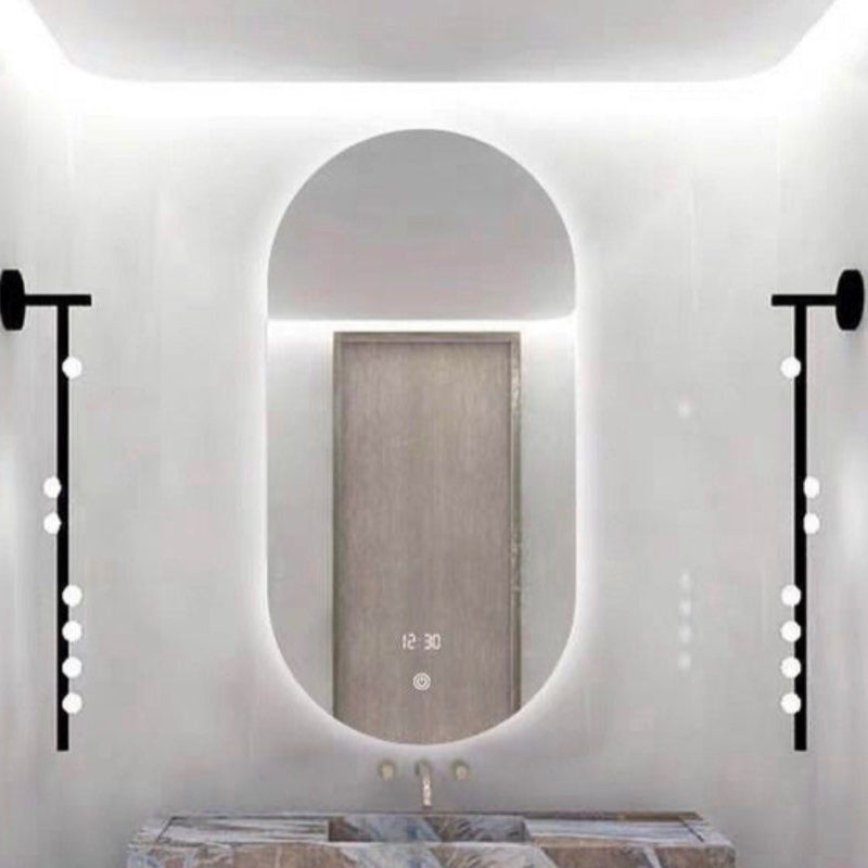 DERSI Modern LED Oval Mirror