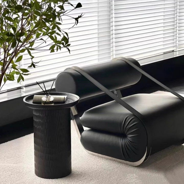 INGRID Modern Leather Lounge Chair